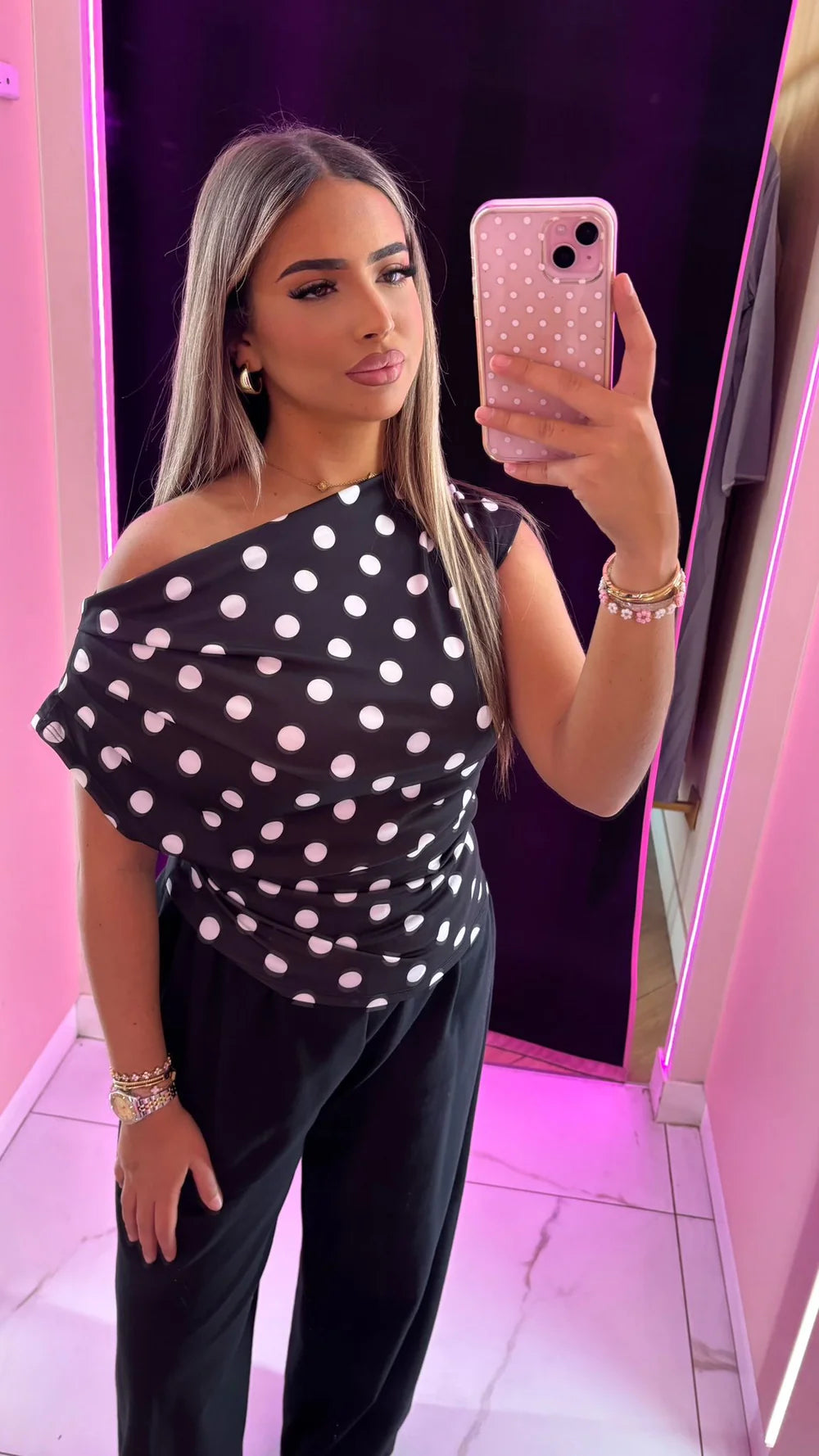 Haut à pois inspi Z