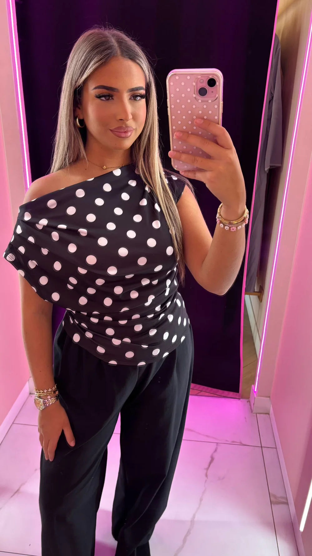 Haut à pois inspi Z