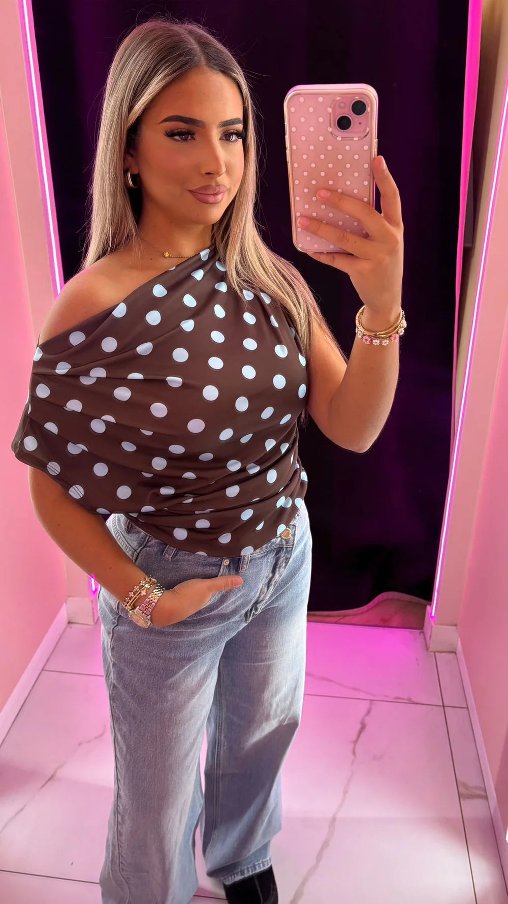 Haut à pois inspi Z