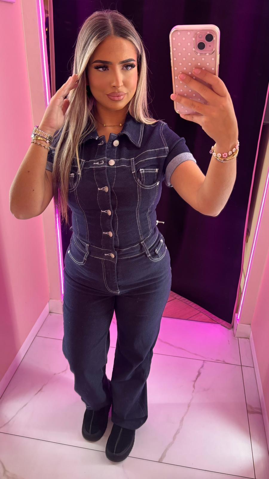 Combinaison en jean best seller