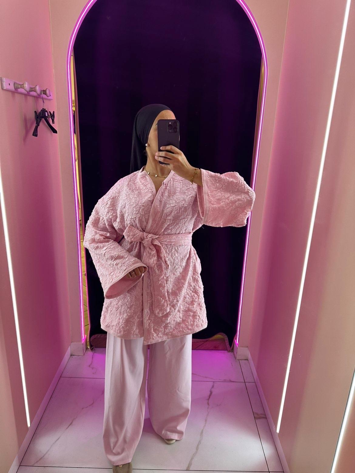 Ensemble Kimono brodé