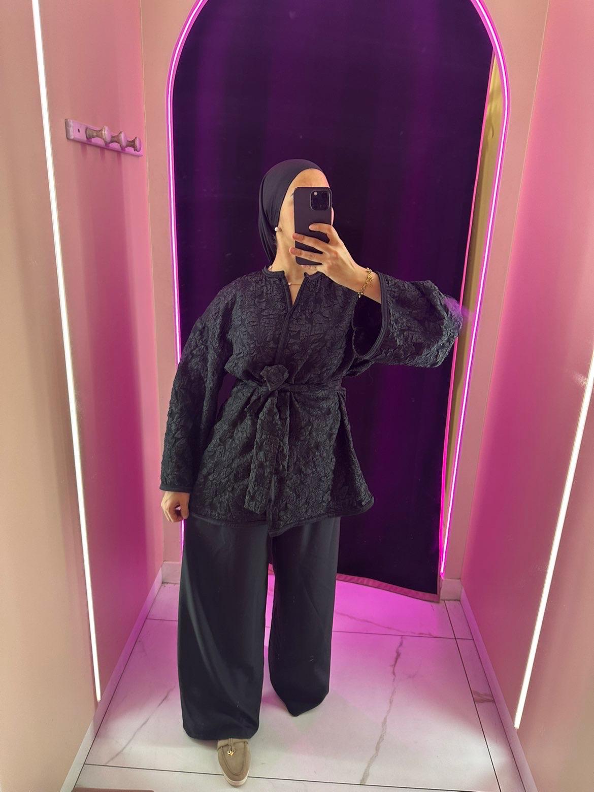 Ensemble Kimono brodé